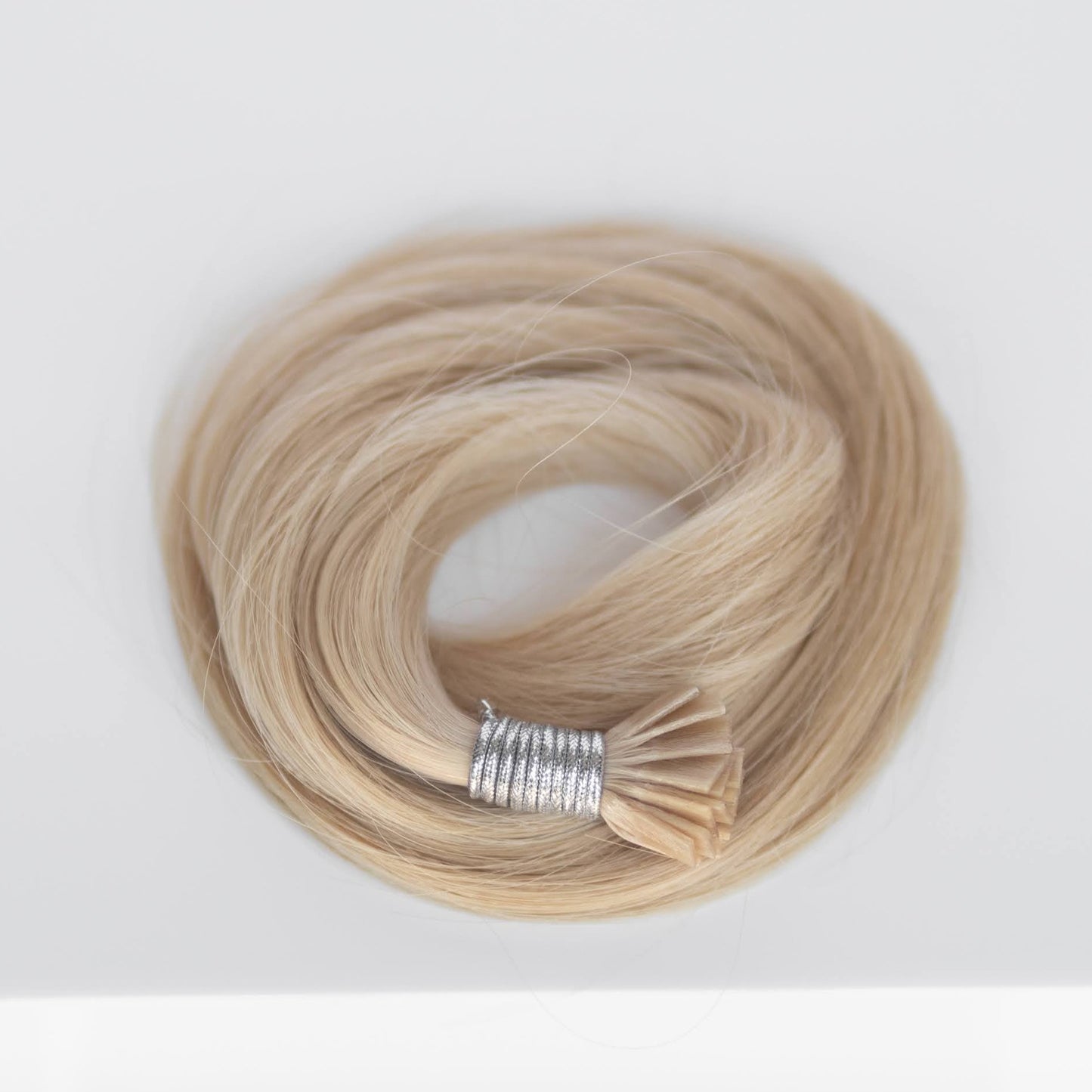 K-Tip 16" 25g Professional Hair Extensions - #17 Chardonay Blonde (aka Dirty Ash Blonde)