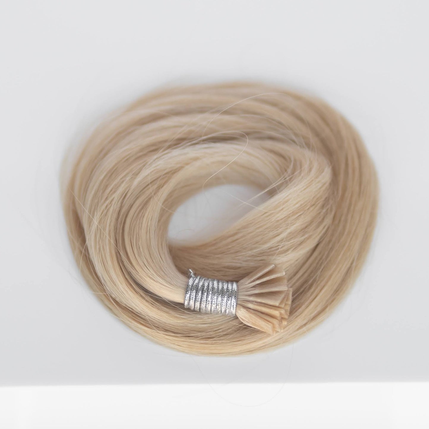 K-Tip 18" 25g Professional Hair Extensions - #17 Chardonay Blonde (aka Dirty Ash Blonde)