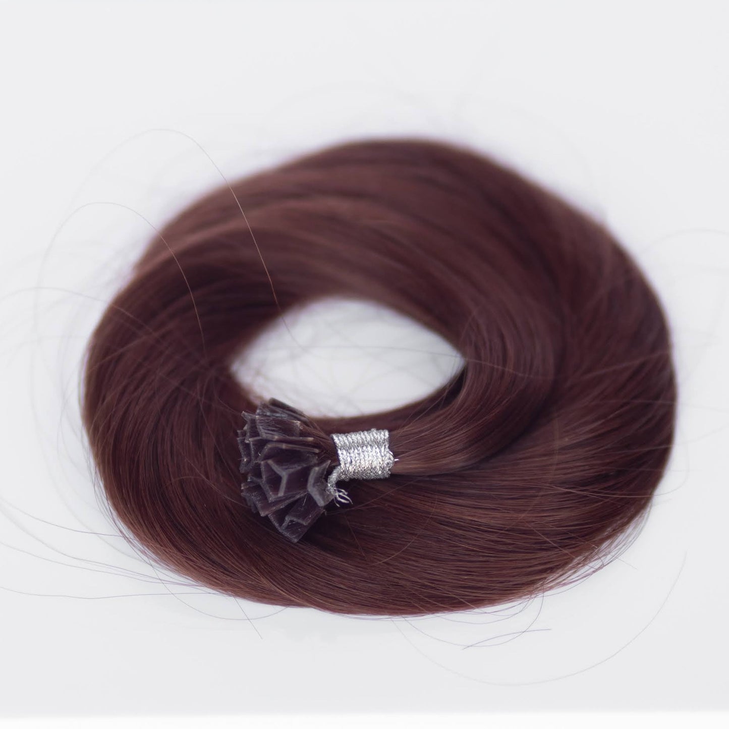 K-Tip 16" 25g Professional Hair Extensions - #550 Rouge (aka Cinnamon Mocha)