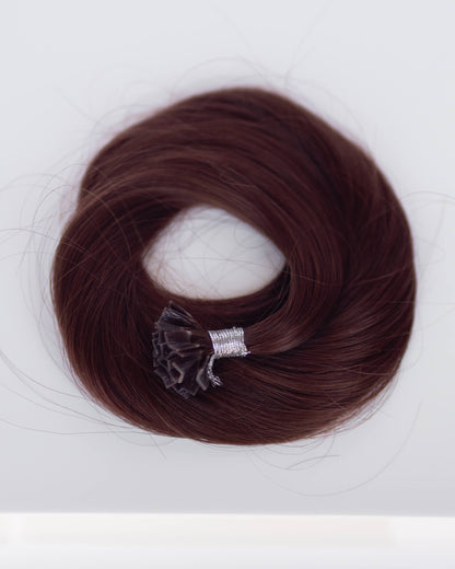 K-Tip 22" 25g Single Donor Virgin - #550 Rouge (aka Cinnamon Mocha)