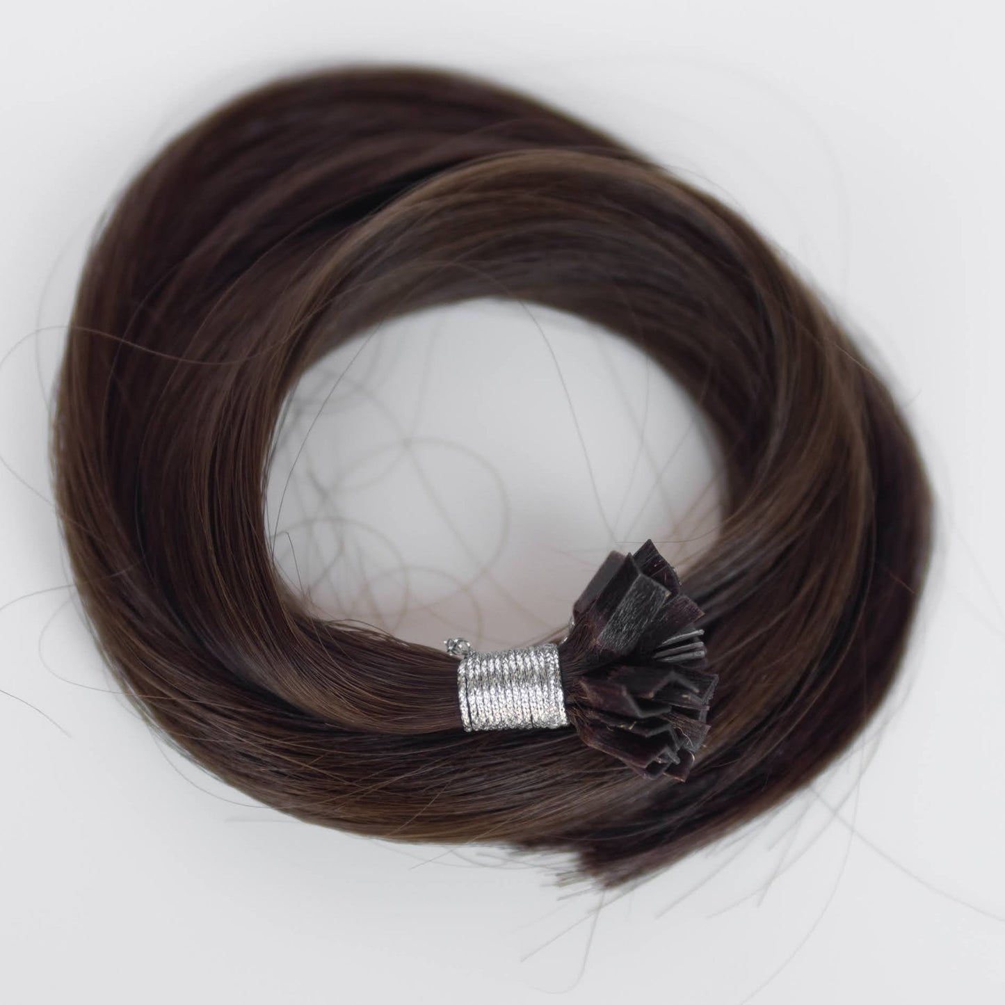 K-Tip 22" 25g Professional Hair Extensions - #2 Dark Chocolate (aka Dark Brown)