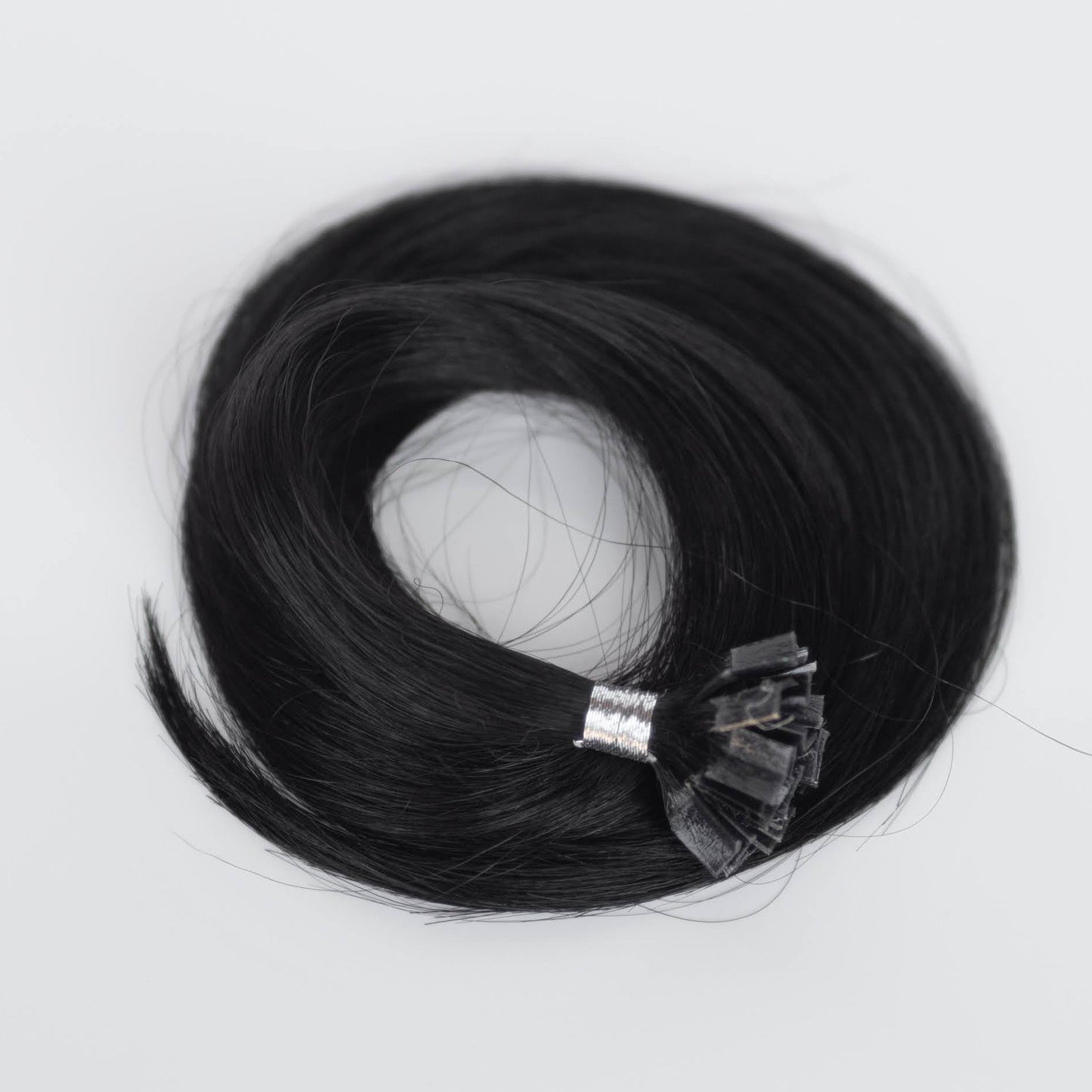 K-Tip 18" 25g Single Donor Virgin - #1B Midnight (aka Off Black)