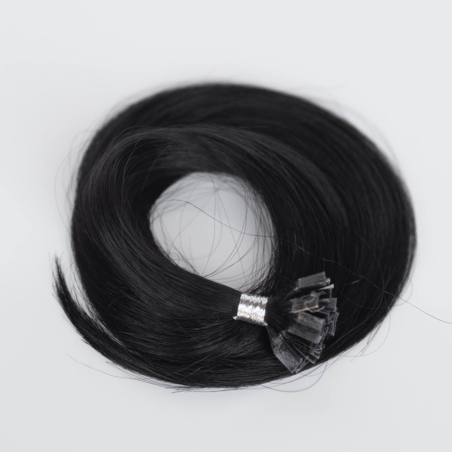 K-Tip 18" 25g Single Donor Virgin - #1B Midnight (aka Off Black)