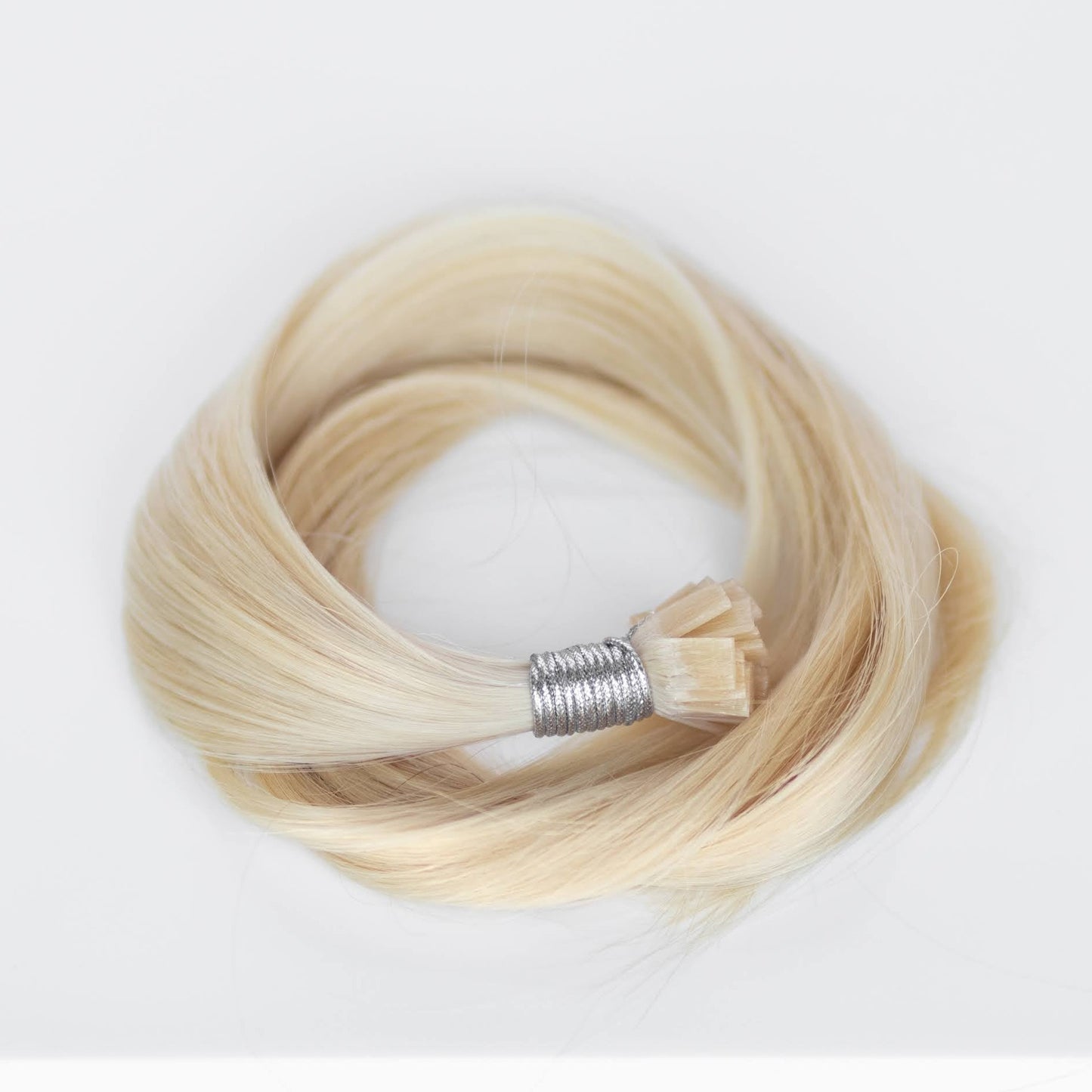 K-Tip 24" 25g Professional Hair Extensions - #60 Classic Blonde (aka Ash Blonde)