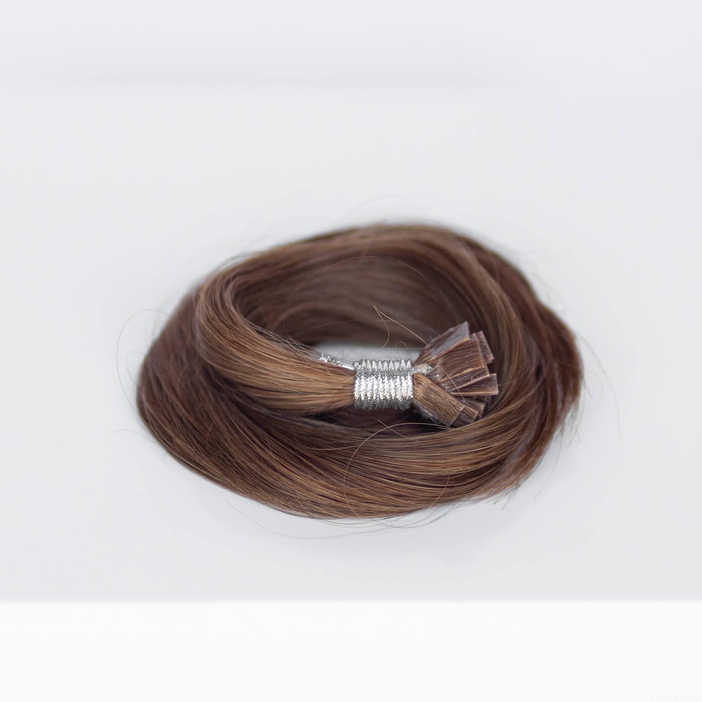 K-Tip 24" 25g Professional Hair Extensions - #6 Chestnut Brown