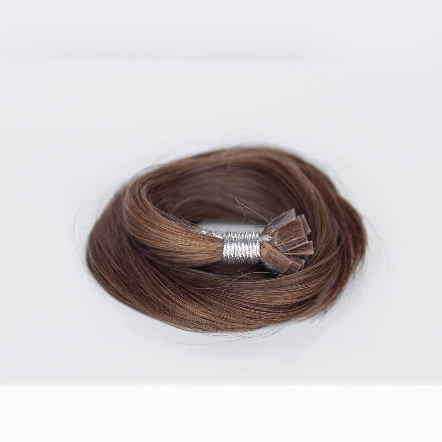 K-Tip 20" 25g Single Donor Virgin - #6 Cinnamon Brown (aka Chestnut Brown)