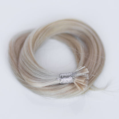 K-Tip 22" 25g Professional Hair Extensions - #80 Hollywood Blonde