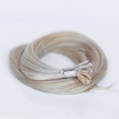 K-Tip 16" 25g Professional Hair Extensions - #80 Hollywood Blonde