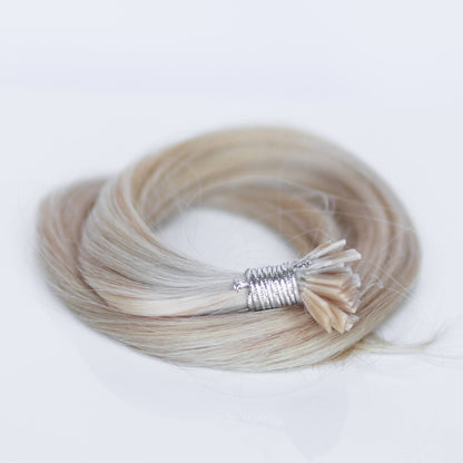 K-Tip 20" 25g Professional Hair Extensions - #80 Hollywood Blonde