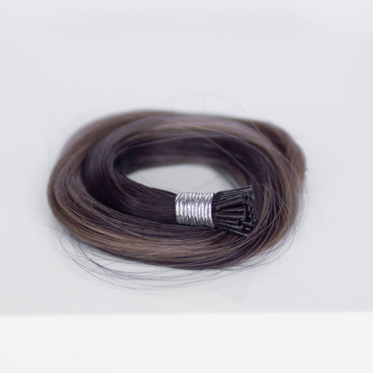 I-Tip 16" 25g Professional Hair Extensions - #8 Whisky Brown (aka Ash Brown)