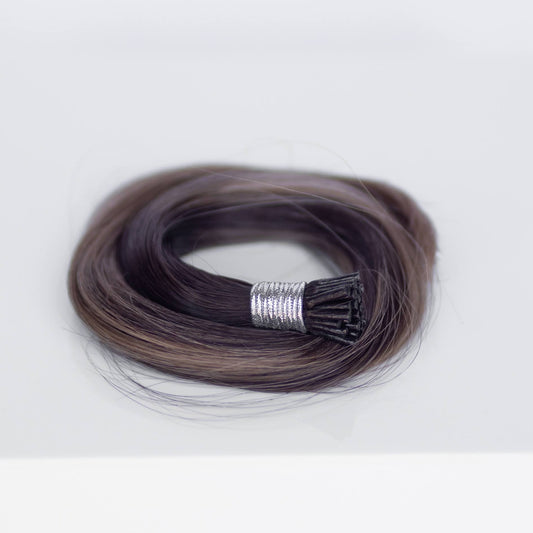 I-Tip 18" 25g Single Donor Virgin - #8 Whisky Brown (aka Ash Brown)