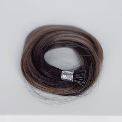 I-Tip 18" 25g Professional Hair Extensions - #8 Whisky Brown (aka Ash Brown)