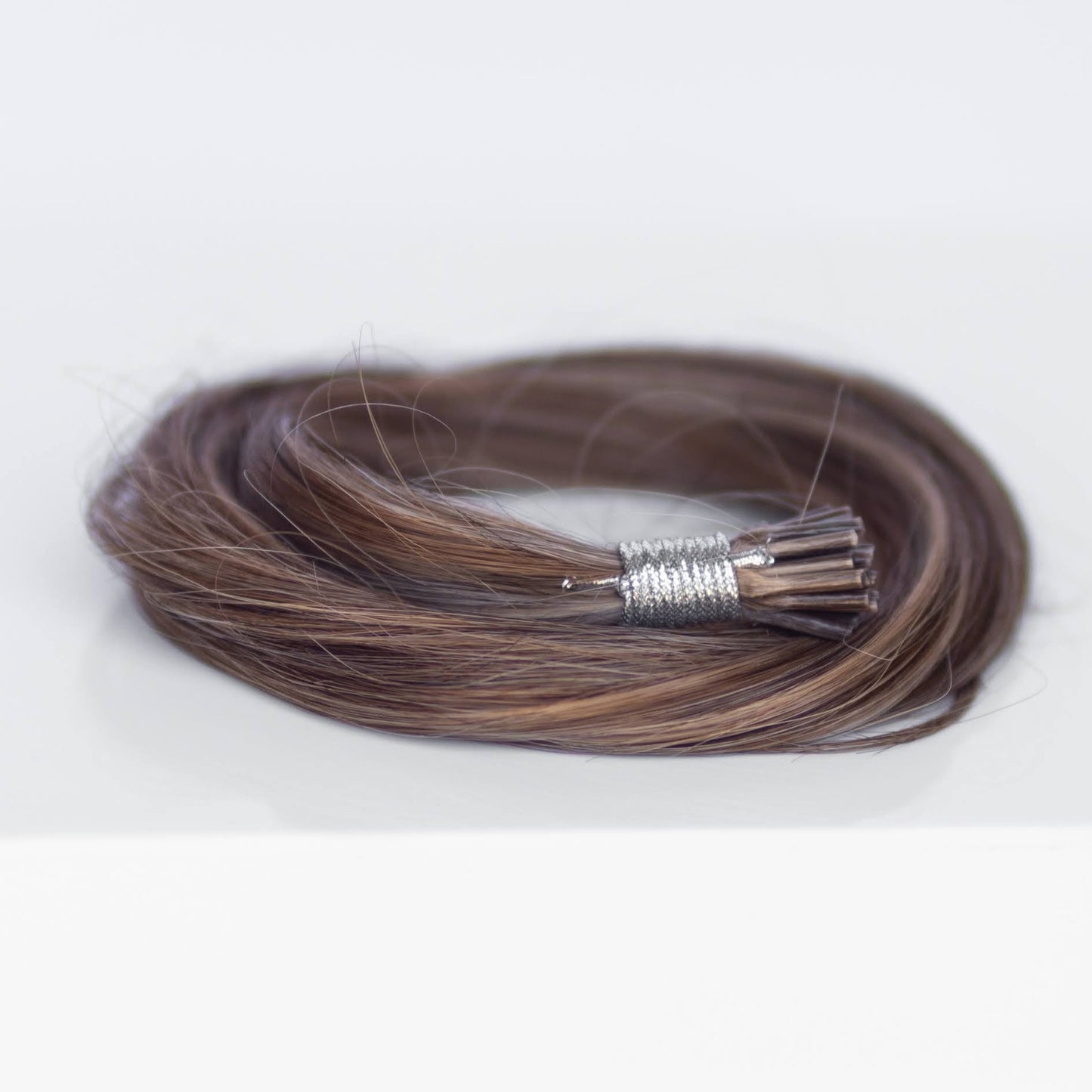 I-Tip 18" 25g Single Donor Virgin - Chocolate Brown Highlight #4/#27