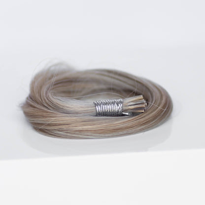I-Tip 22" 25g Single Donor Virgin -  #80/18/46 Summer Blonde (aka Piano Key White Truffle)