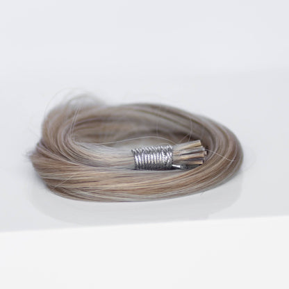 I-Tip 20" 25g Single Donor Virgin - #80/18/46 Summer Blonde (aka Piano Key White Truffle)