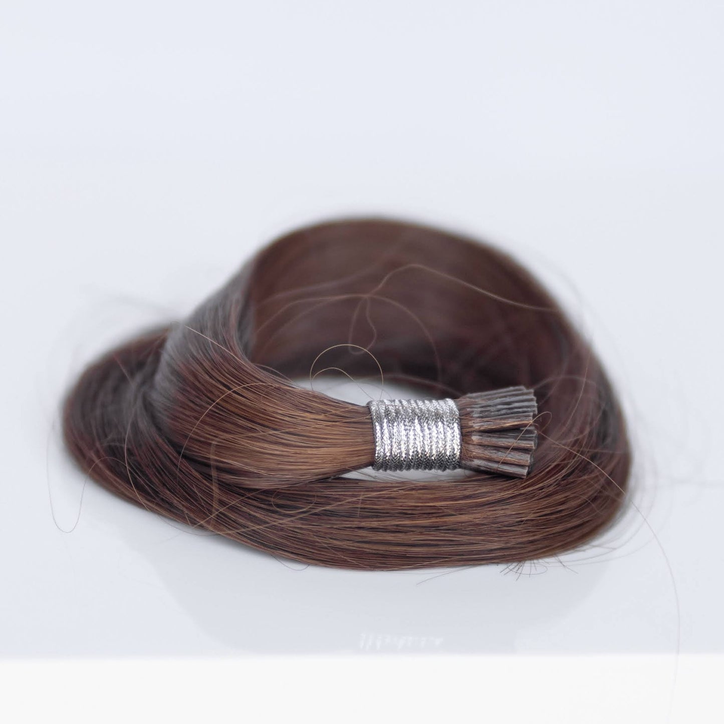 I-Tip 16" 25g Professional Hair Extensions - #4 Roasted Walnut (aka Chocolate Brown)