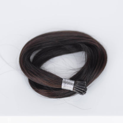 I-Tip 22" 25g Professional Hair Extensions - #2 Dark Chocolate (aka Dark Brown)
