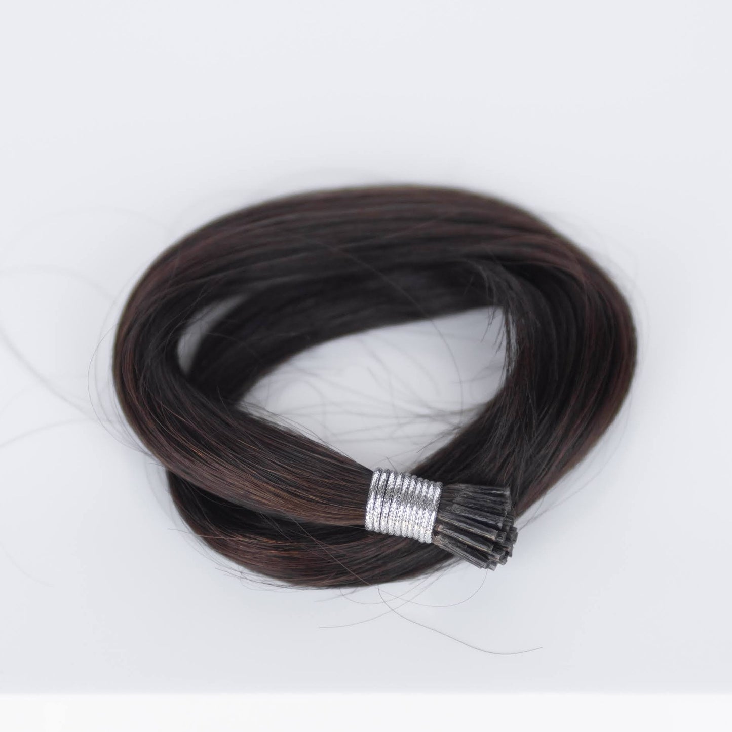 I-Tip 20" 25g Single Donor Virgin - #2 Dark Chocolate (aka Dark Brown)