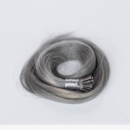 I-Tip 22" 25g Single Donor Virgin - #66 Pinot Grigio (aka Icy Silver)