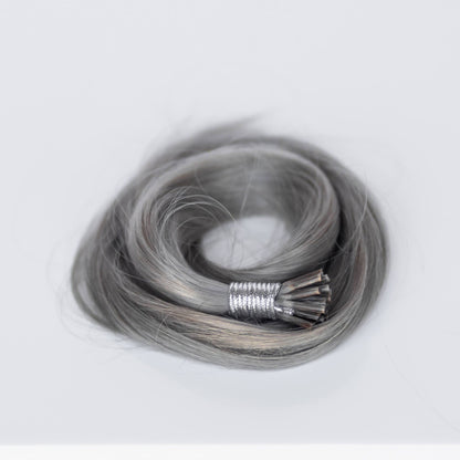I-Tip 20" 25g Single Donor Virgin - #66 Pinot Grigio (aka Icy Silver)