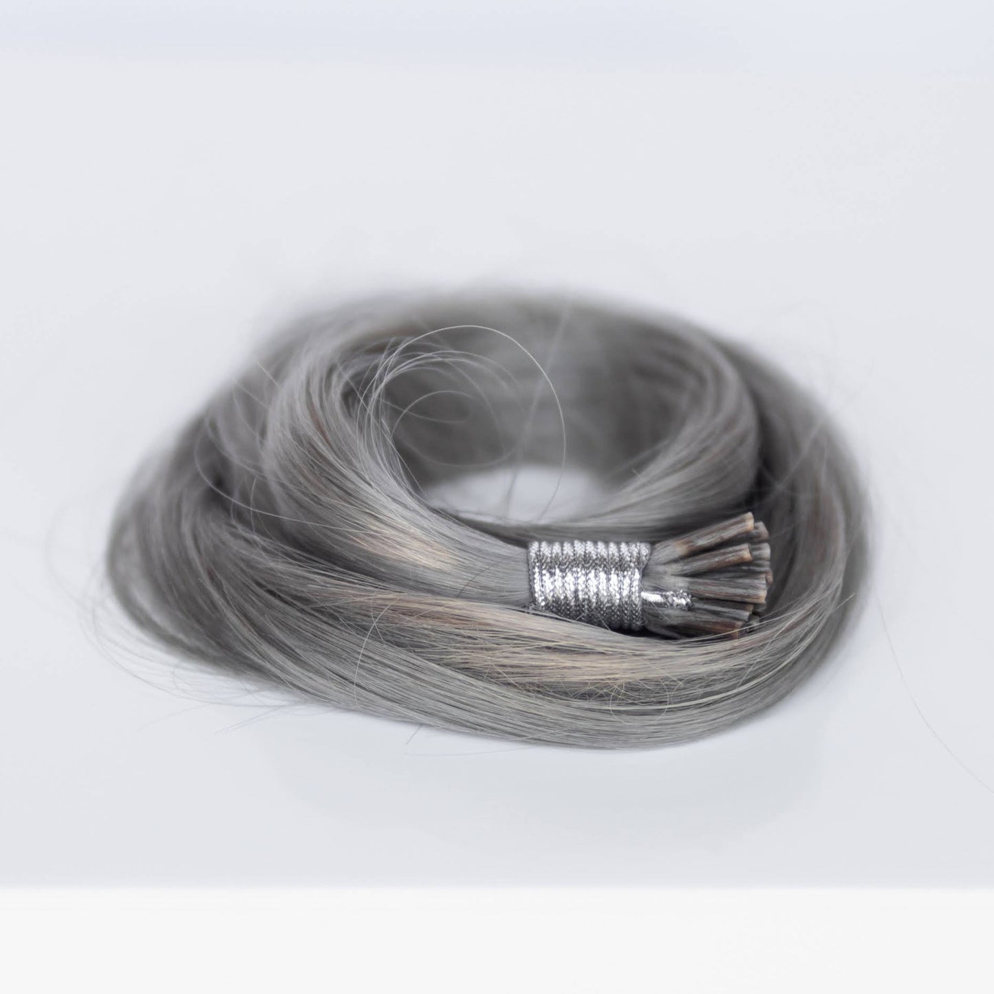 I-Tip 18" 25g Professional Hair Extensions - #66 Pinot Grigio (aka Icy Silver)