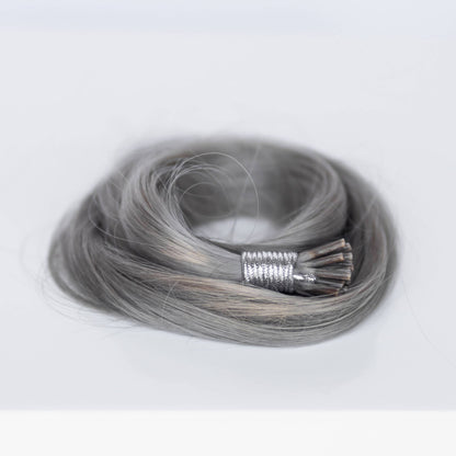 I-Tip 20" 25g Single Donor Virgin - #66 Pinot Grigio (aka Icy Silver)