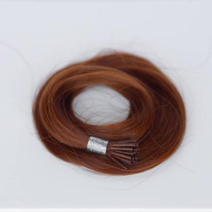 I-Tip 22" 25g Professional Hair Extensions - #570 Sunset (aka Pumpkin Spice)