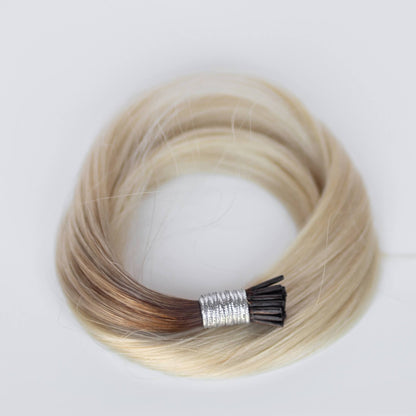 I-Tip 24" 25g Single Donor Virgin -#T3/60 Cocoa Rooted Blonde (aka Rooted Walnut Brown/Ash Blonde) (Copy)