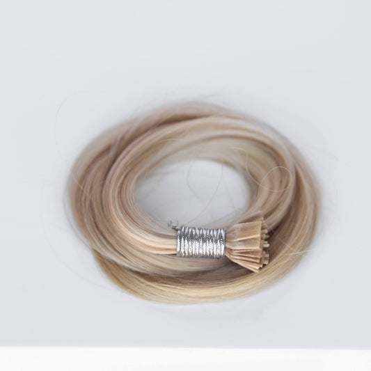 K-Tip 20" 25g Single Donor Virgin - #10/16/60 J’Adore Blonde Highlight (aka Sweet Blonde)