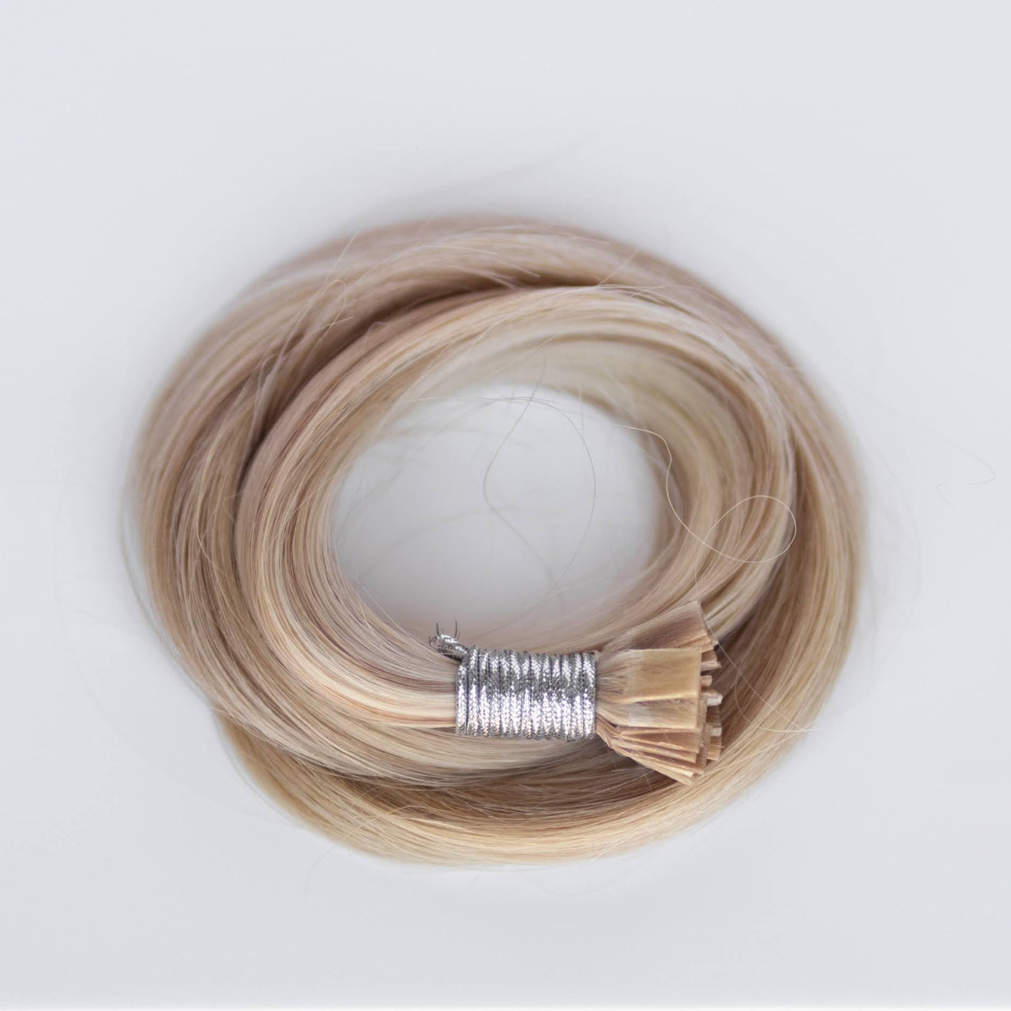 K-Tip 20" 25g Single Donor Virgin - #10/16/60 J’Adore Blonde Highlight (aka Sweet Blonde)