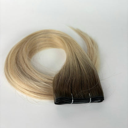 Butterfly Weft 16" 50g Professional Blend - #T1CC/80 Smokey Blonde (aka Cool Mochachino)