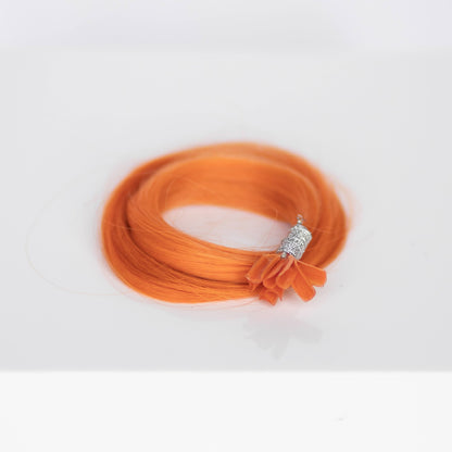 K-Tips 18” 10 grams (10 Pack) Professional Hair Extensions VIVIDS  #45/61 VIVID Orange by Martha Nicola
