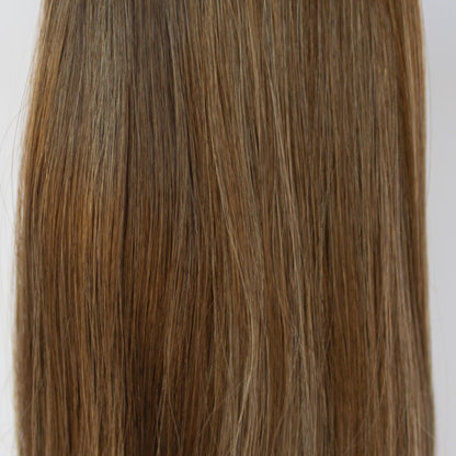 Machine-Tied Weft 24" 170g Single Donor Virgin - #512 Lone Star Brunette by Garyn Santos