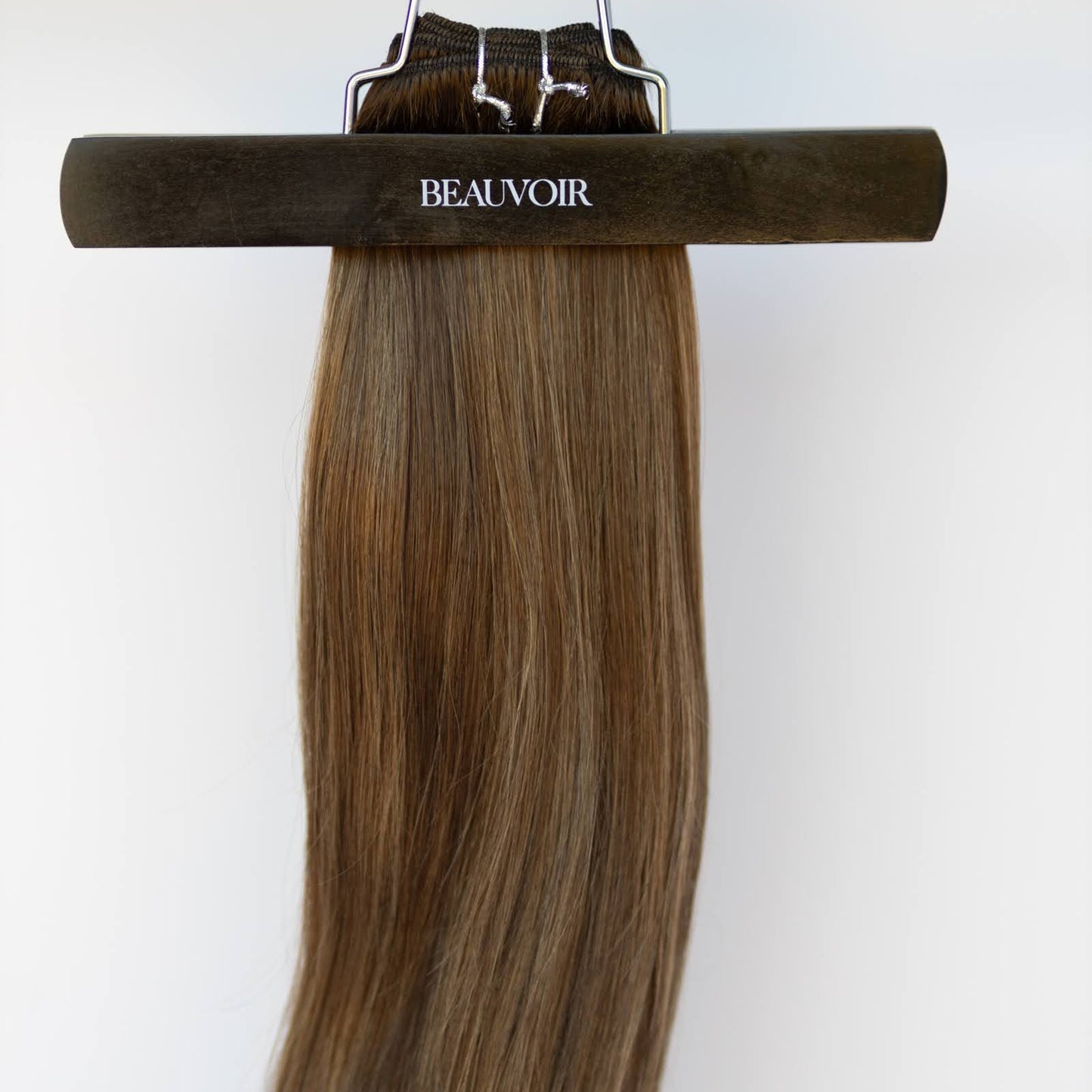 Machine-Tied Weft 16" 120g Pro Blend Hair Extensions - #512 Lone Star Brunette by Garyn Santos