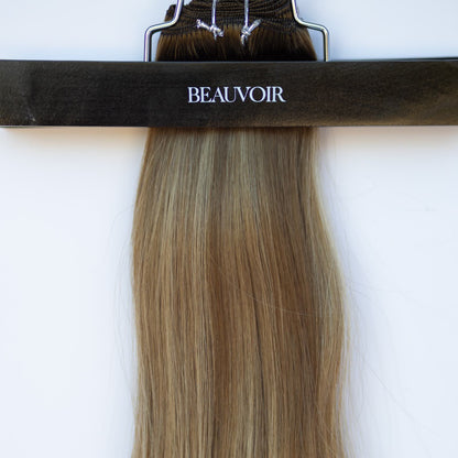 Machine-Tied Weft 22" 160g Single Donor Virgin - #007 Toasted Blonde by Garyn Santos
