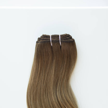 Machine-Tied Weft 24" 170g Single Donor Virgin -  #45/66 Not Your Sugar Baby by Jessica Montoya