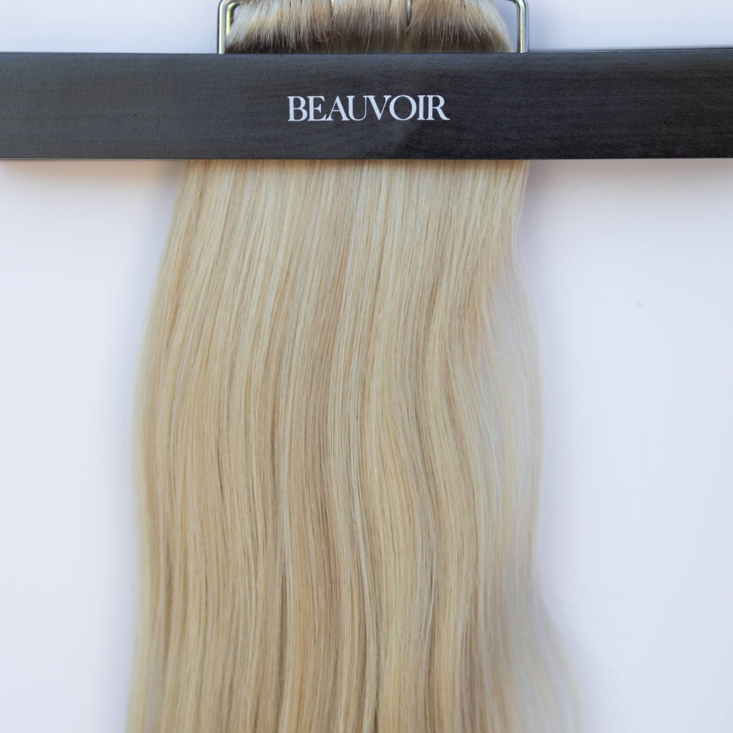 Machine-Tied Weft 20" 145g Pro Blend Hair Extensions - #80/18/46 Summer Blonde (aka Piano Key White Truffle)