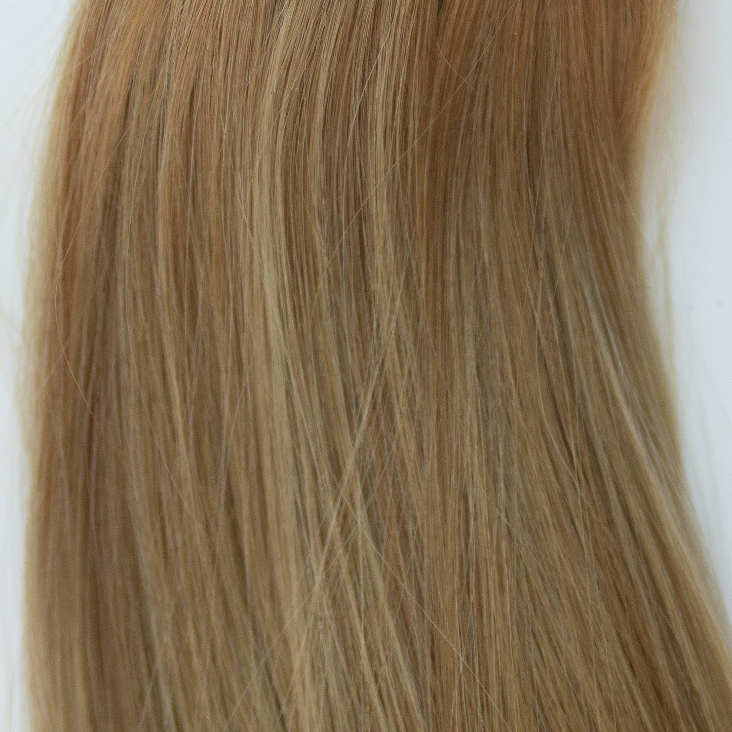 Machine-Tied Weft 28" 180g Pro Blend Hair Extensions - #6/18 Sea Salt & Caramel (aka Highlight Hot Toffee Blonde)