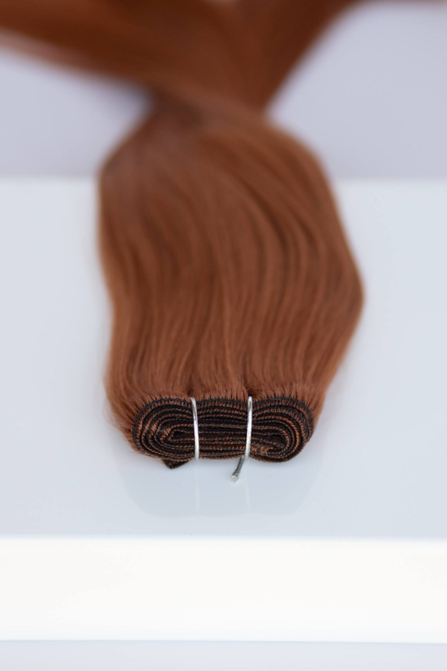Machine-Tied Weft 20" 145g Pro Blend - #570 Sunset (aka Pumpkin Spice)