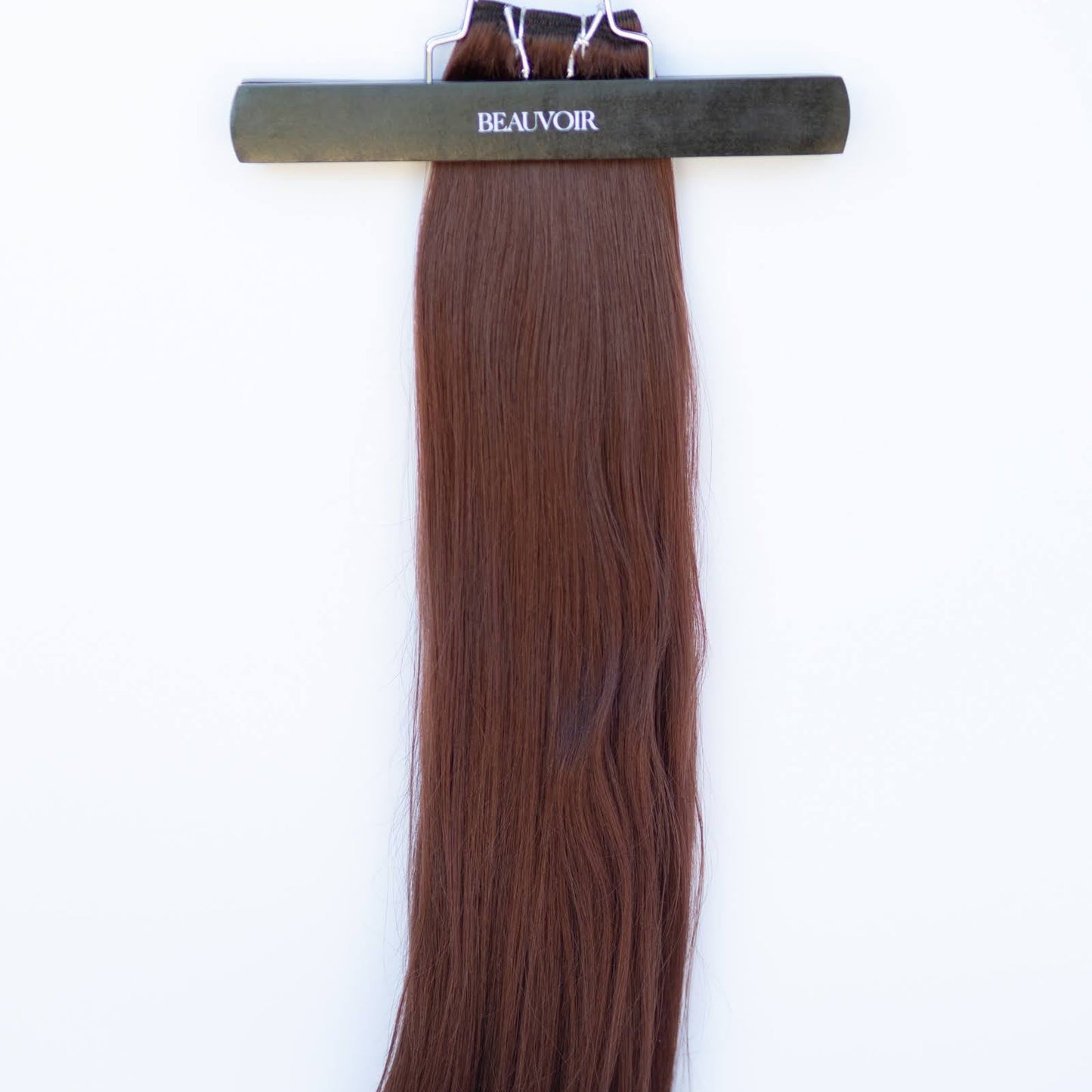 Machine-Tied Weft 22" 160g Pro Blend Hair Extensions - #550 Rouge (aka Cinnamon Mocha)