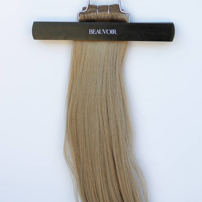 Machine-Tied Weft 20" 145g Single Donor Virgin - #18 Dirty Blonde