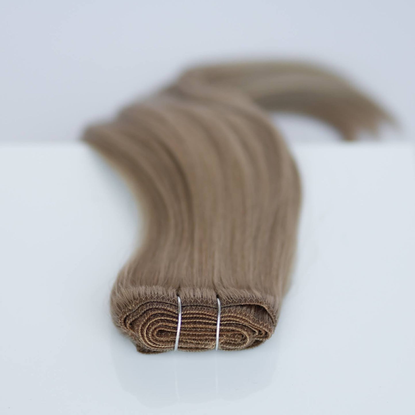 Machine-Tied Weft 16" 120g Pro Blend Hair Extensions - #18 Dirty Blonde