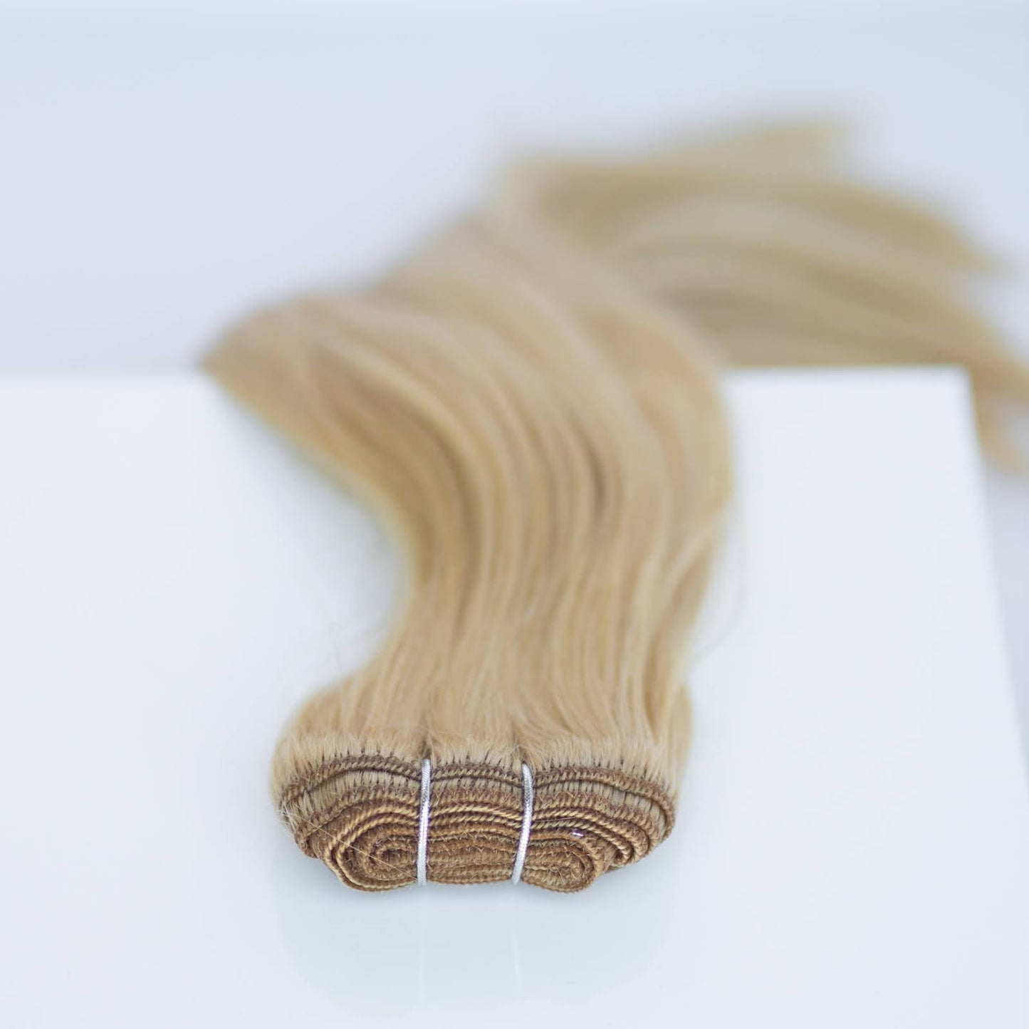 Machine-Tied Weft 24" 170g Pro Blend Hair Extensions - #22 Southern Belle Blonde (aka Light Ash Blonde)