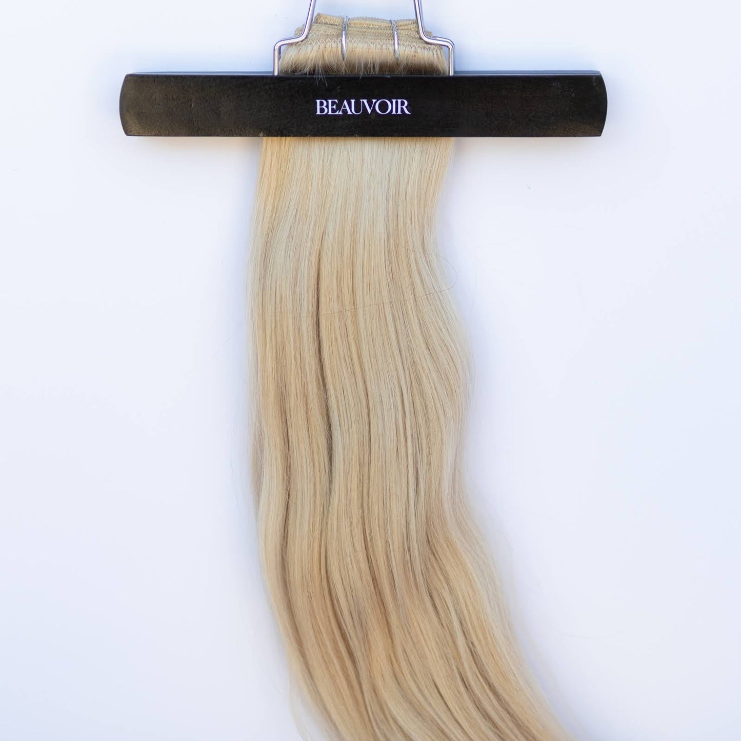 Machine-Tied Weft 20" 145g Pro Blend Hair Extensions - #16 Paris Blonde (aka Vanilla Blonde)