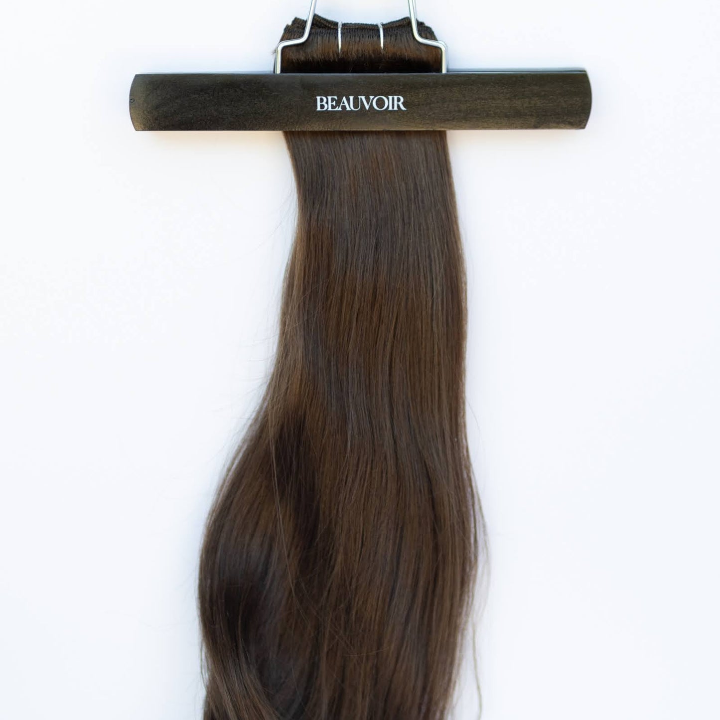 Machine-Tied Weft 24" 170g Pro Blend Hair Extensions - #2 Dark Chocolate (aka Dark Brown)