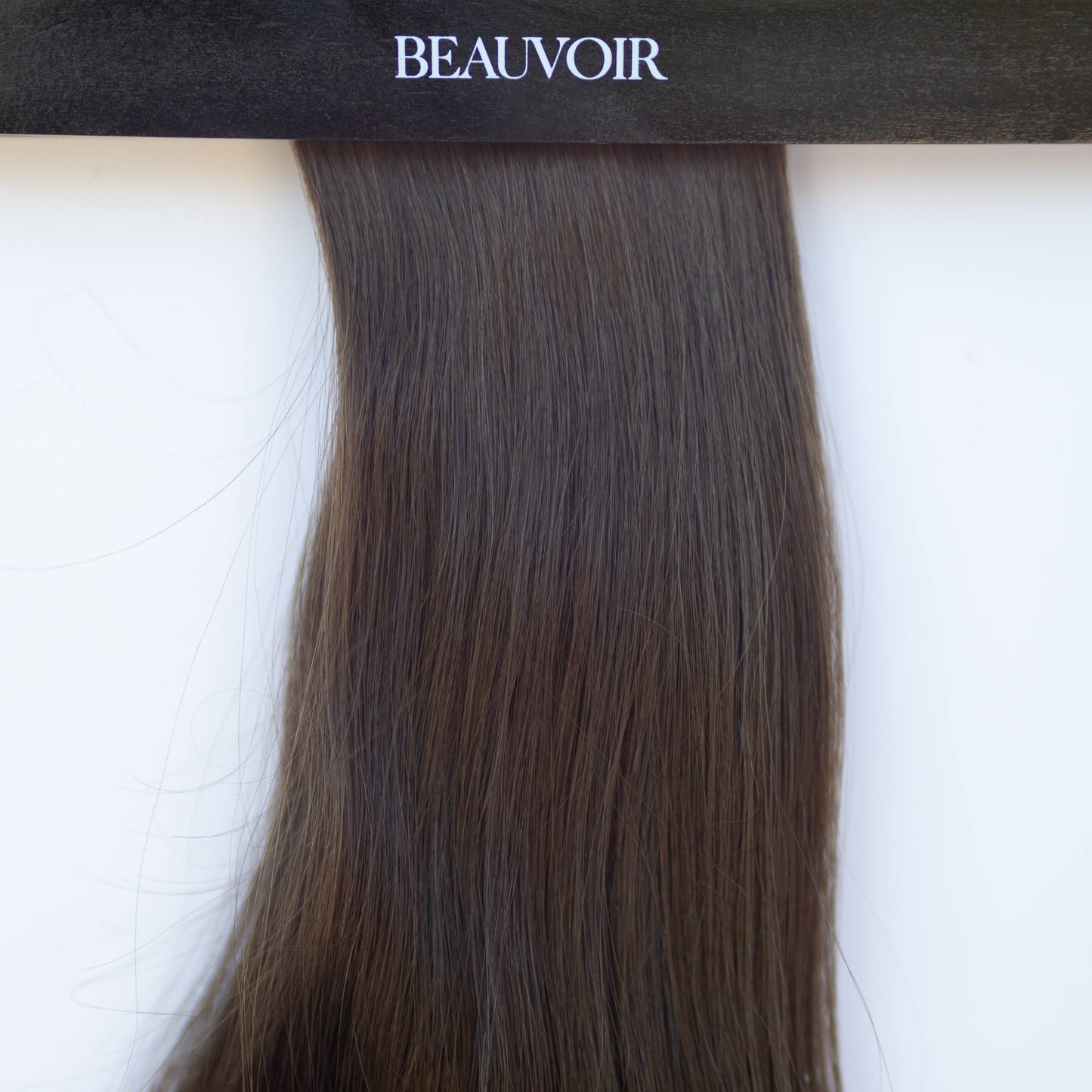 Machine-Tied Weft 20" 145g Single Donor Virgin - #2 Dark Chocolate (aka Dark Brown)