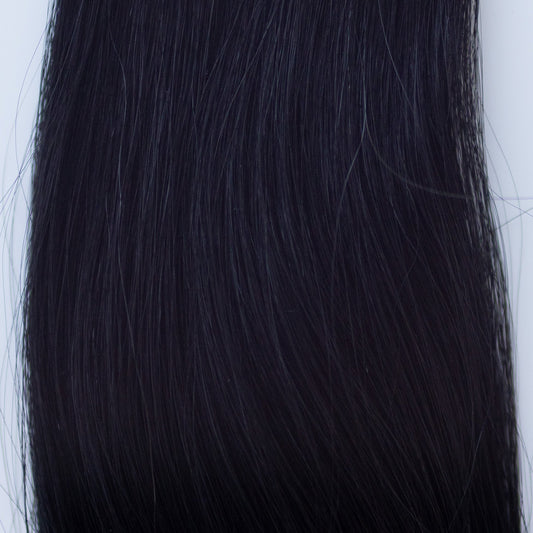Tape-In 18" 50g Pro Blend Hair Extensions - #1 Noir (aka Jet Black)