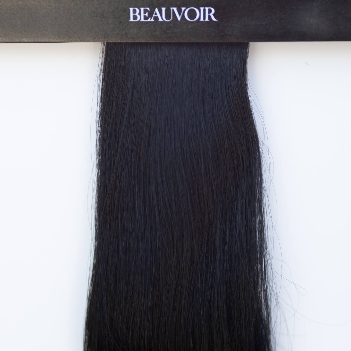 Genius (Micro) Weft 16" 60g Pro Blend - #1 Noir (aka Jet Black)