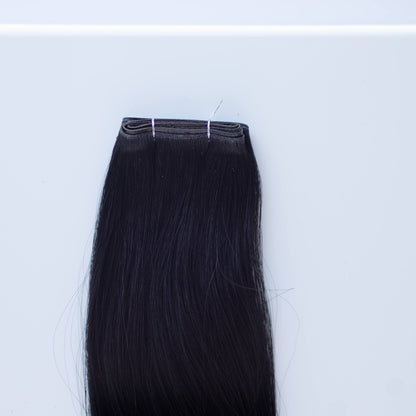 Genius (Micro) Weft 16" 60g Pro Blend - #1 Noir (aka Jet Black)