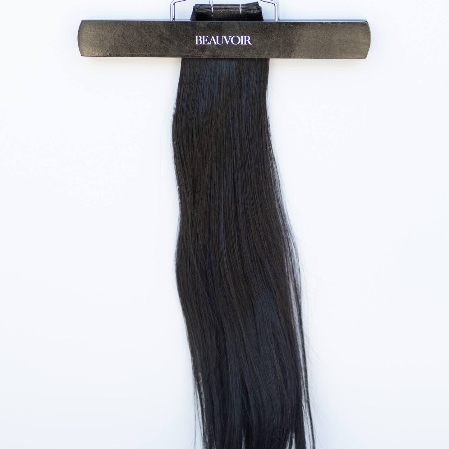 Genius (Micro) Weft 24" 94g Professional Hair Extensions - #1B Midnight (aka Off Black)